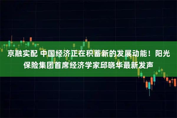 京融实配 中国经济正在积蓄新的发展动能！阳光保险集团首席经济学家邱晓华最新发声